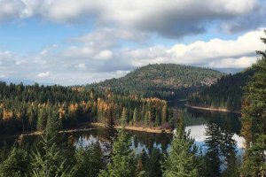 Alvord Lake - 142 acres of forested land in northwest Montana conserved forever.