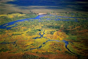 Robert Glenn Ketchum aerial photo of Bristol Bay wetlands
