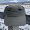 Vital Ground military-style logo cap in olive-grey
