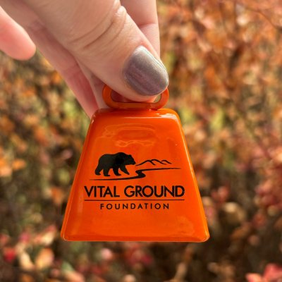 Vital Ground logoed bear safety bell