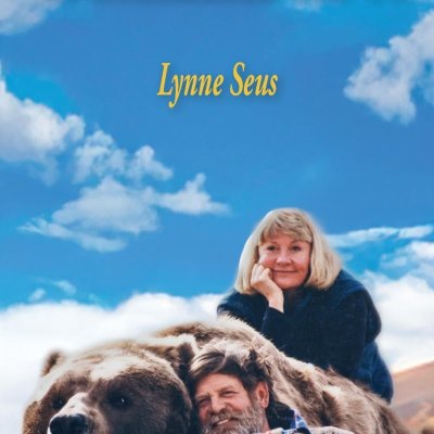 Front cover of the book The Grizzlies and Us featuring a man and a woman with a large grizzly bear